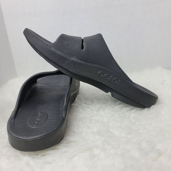 OOFOS OOahh Men's Size 11 Shoes Sport Flex Slide Recovery Sandals - Picture 6 of 10